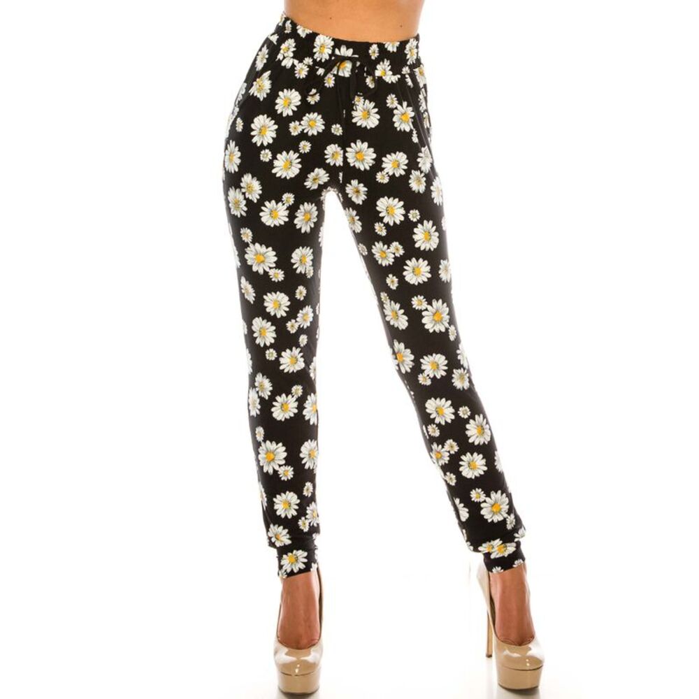 World of Leggings Buttery Smooth Daisy Joggers